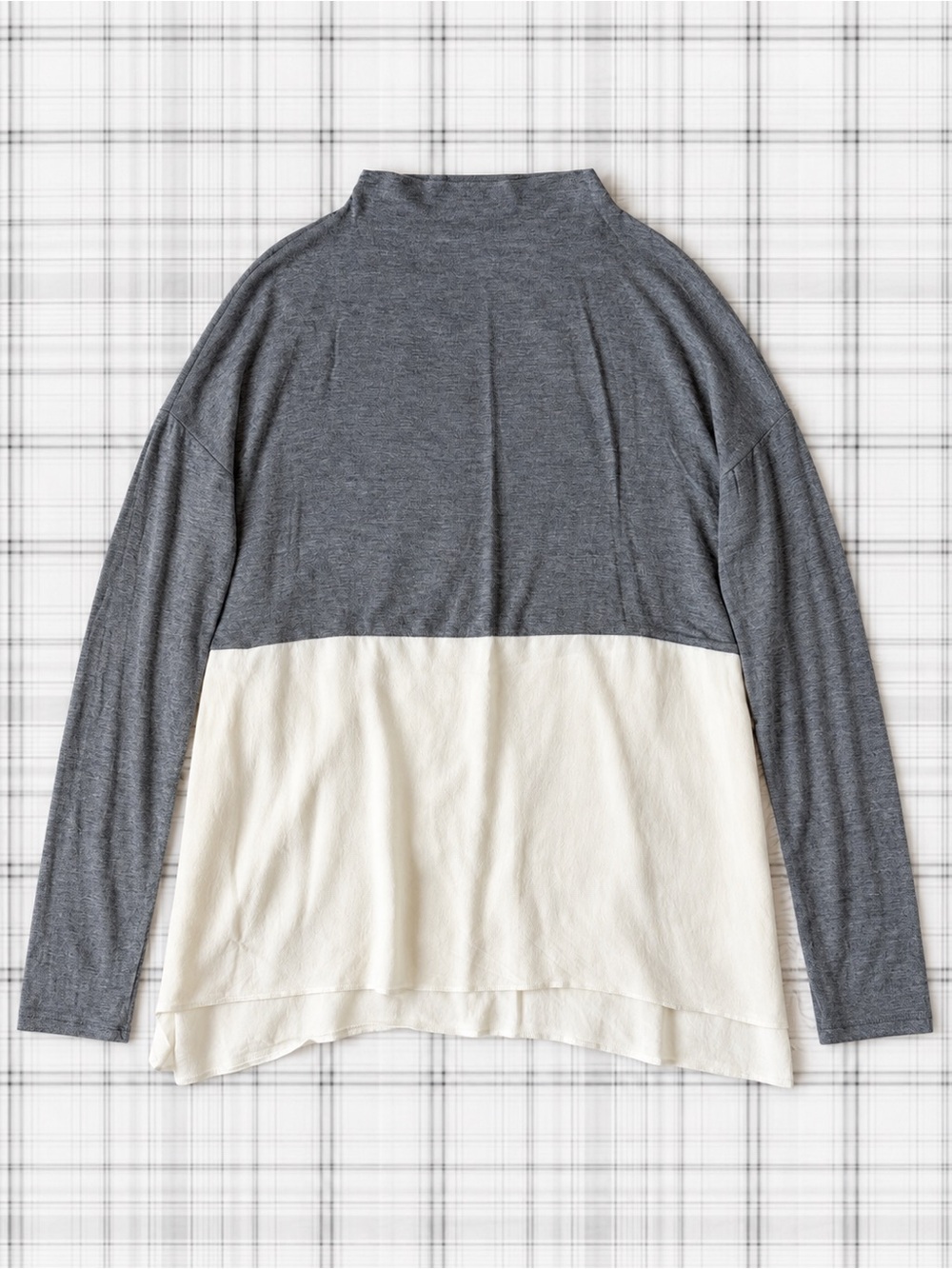 Wilfred Aritzia Woman Silk Mock Neck Relax Lightweight Sweater Top MEDIUM